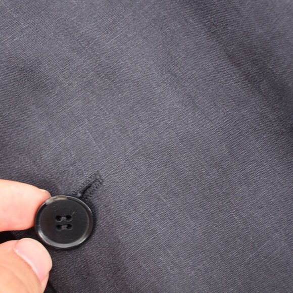 Hugo Boss Sport Coat mens 40 Solbiati Linen 3 Button patch pockets unstructured - Picture 10 of 13